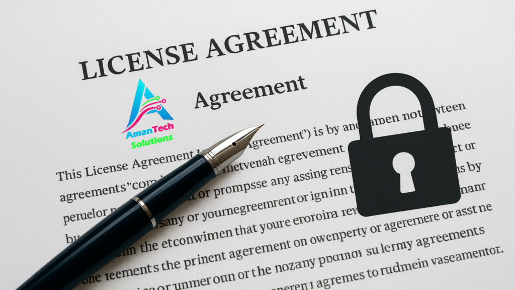 Official Software License Agreement Document 2025